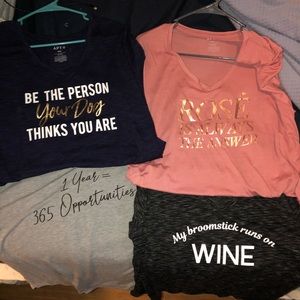 4 apt 9 shirts size xxl